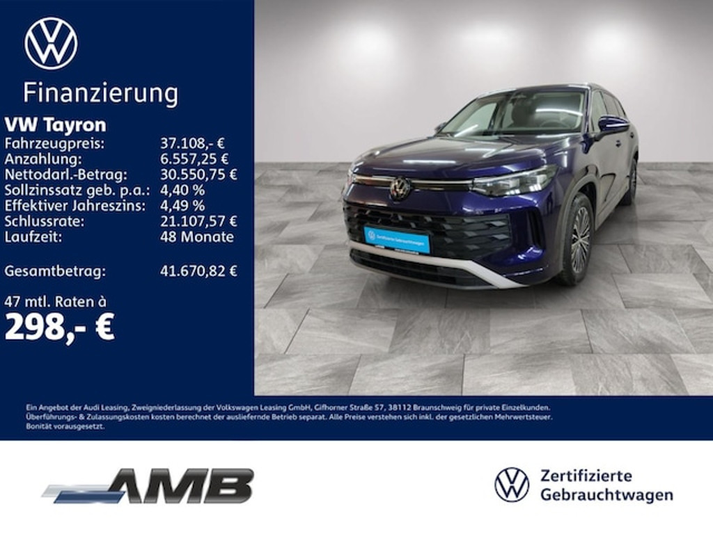 Volkswagen Tayron Life Plus 1.5 eTSI