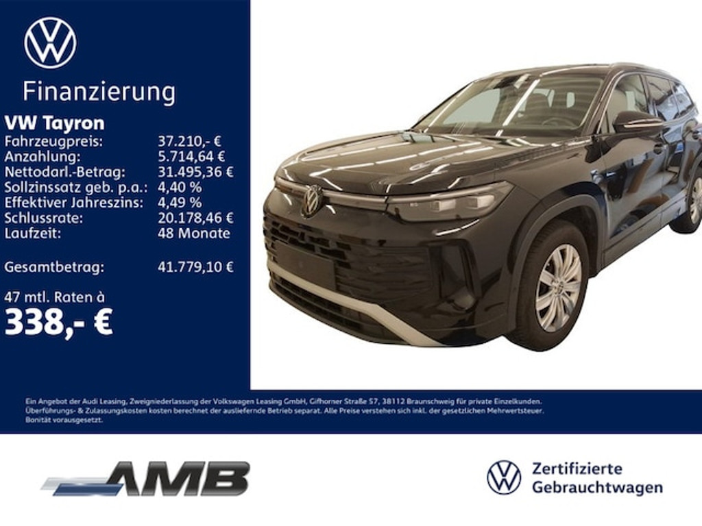 Volkswagen Tayron Life 1.5 eTSI