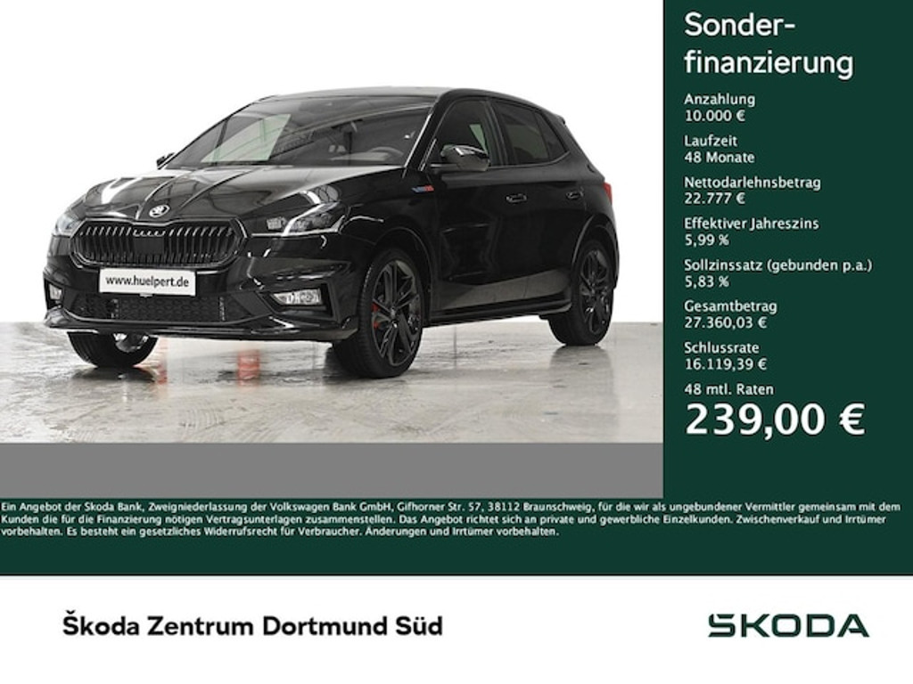 Skoda Fabia Sport 1.5 TSI