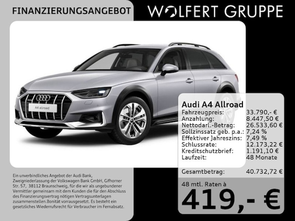 Audi A4 allroad Quattro S-Tronic 45 TFSI