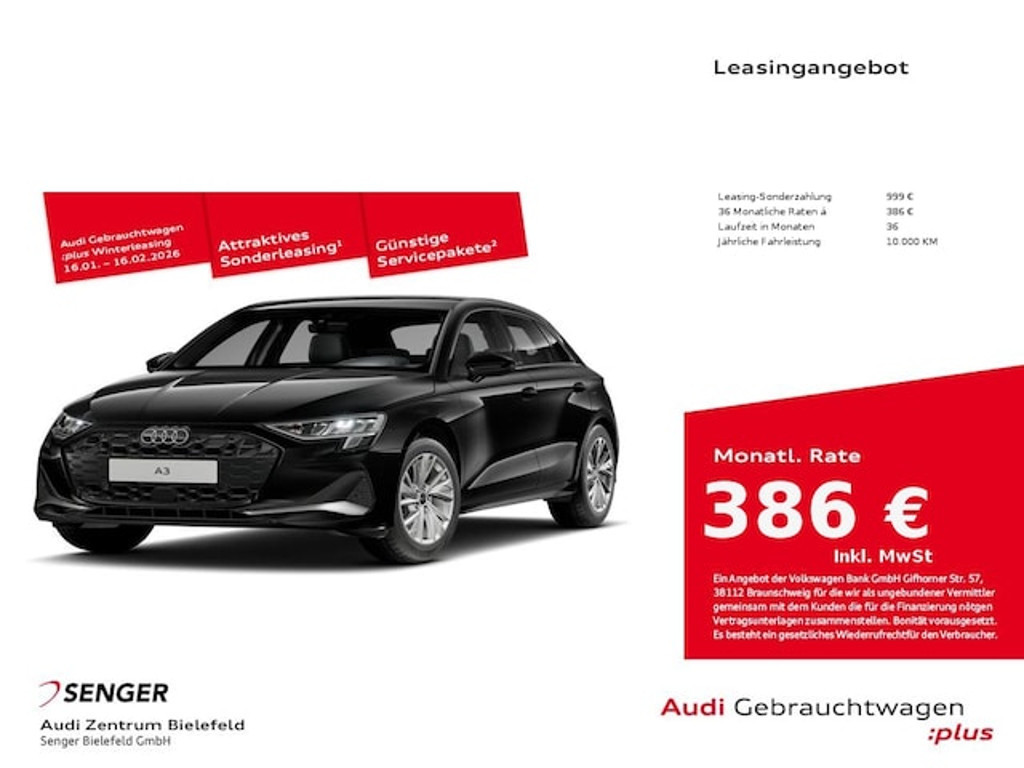 Audi A3 Sportback 30 TFSI