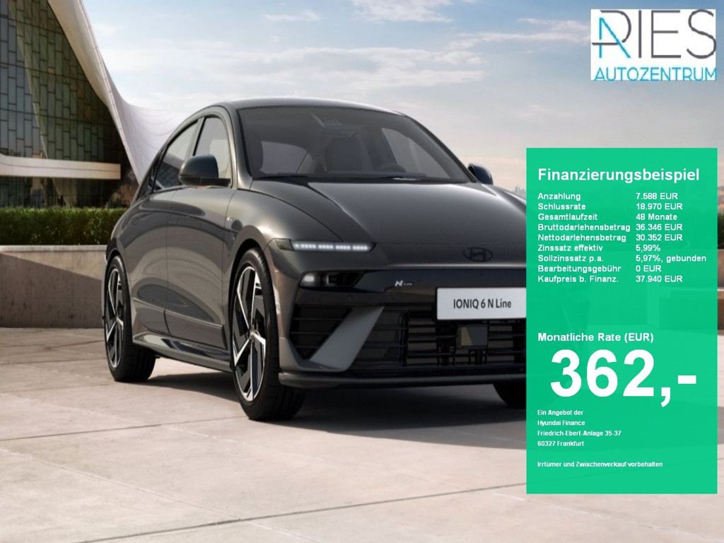 Hyundai IONIQ 6 Ioniq 6 Elektro KlimaA*LED*Navi*SHZ*el.Heck*ACC