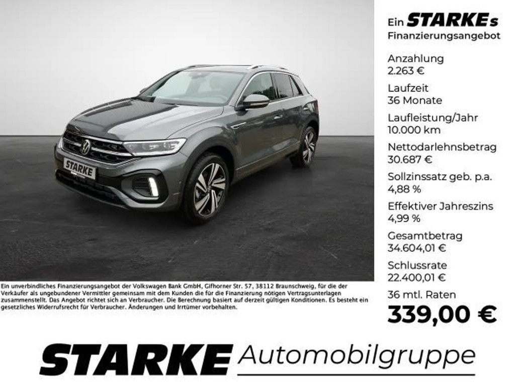 Volkswagen T-Roc DSG R-Line 1.5 TSI