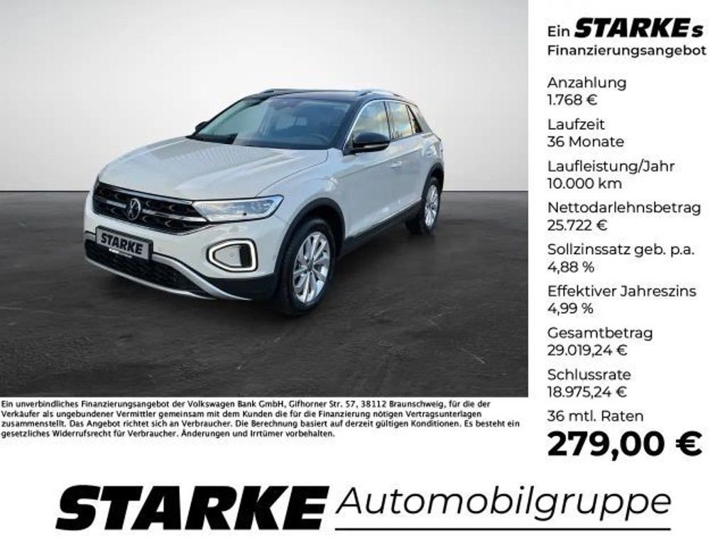 Volkswagen T-Roc DSG Style 1.5 TSI