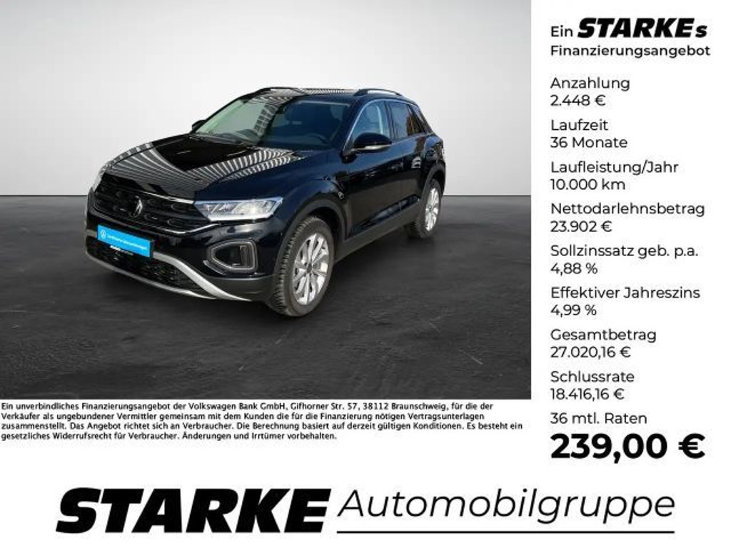 Volkswagen T-Roc Life 1.5 TSI