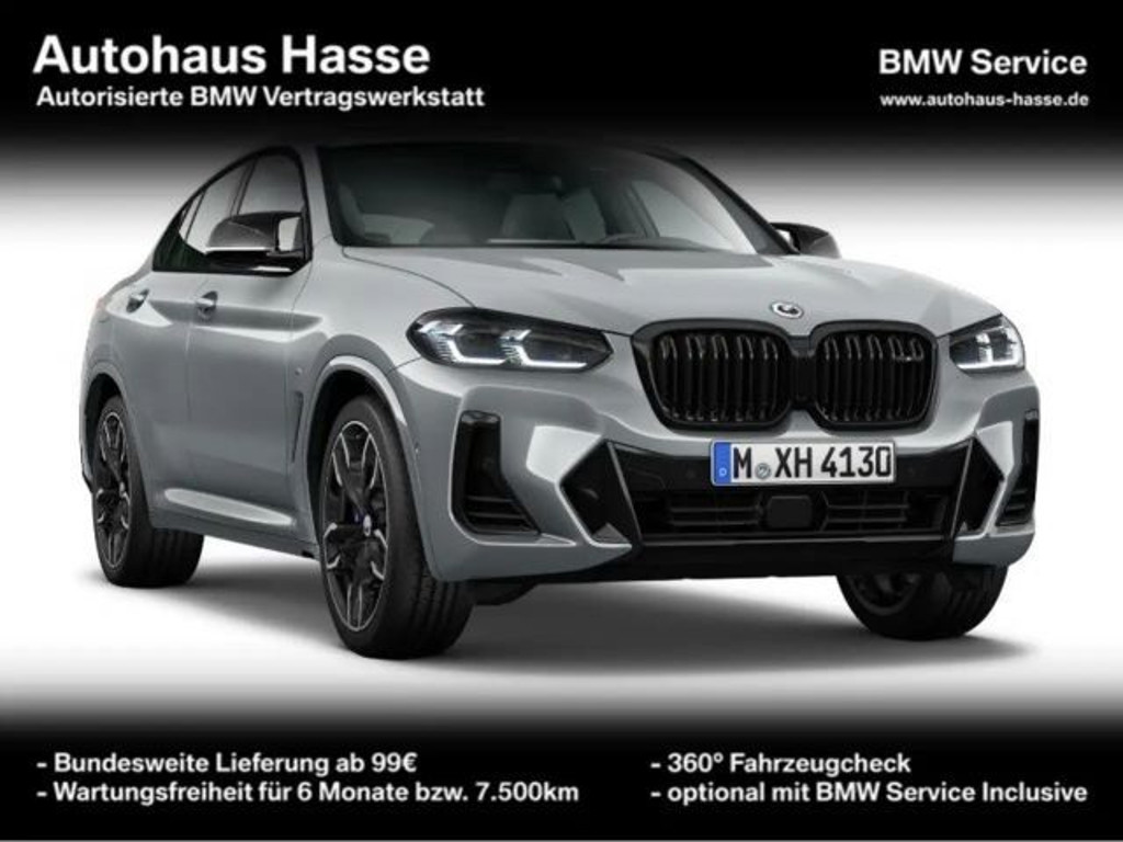 BMW X4 40d  21Z PANO ACC AHK H/K adaFahrwerk HUD