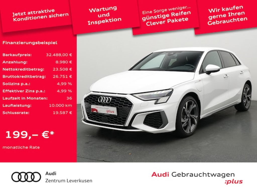 Audi A3 Sportback S-Line S-Tronic Hybride 40 TFSI