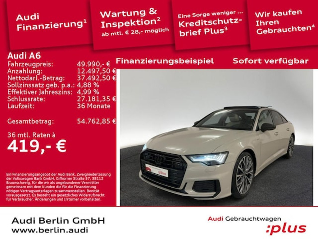 Audi A6 Sedan Quattro S-Tronic 55 TFSI