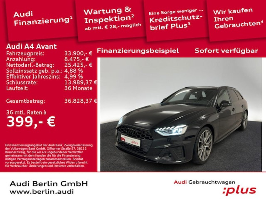 Audi A4 Avant S-Line S-Tronic 35 TFSI