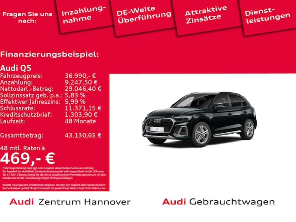 Audi Q5 Quattro S-Tronic 40 TDI