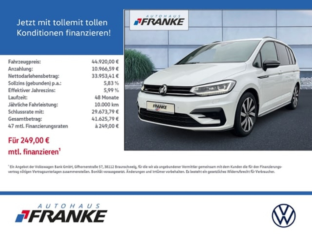 Volkswagen Touran Highline R-Line 1.5 TSI