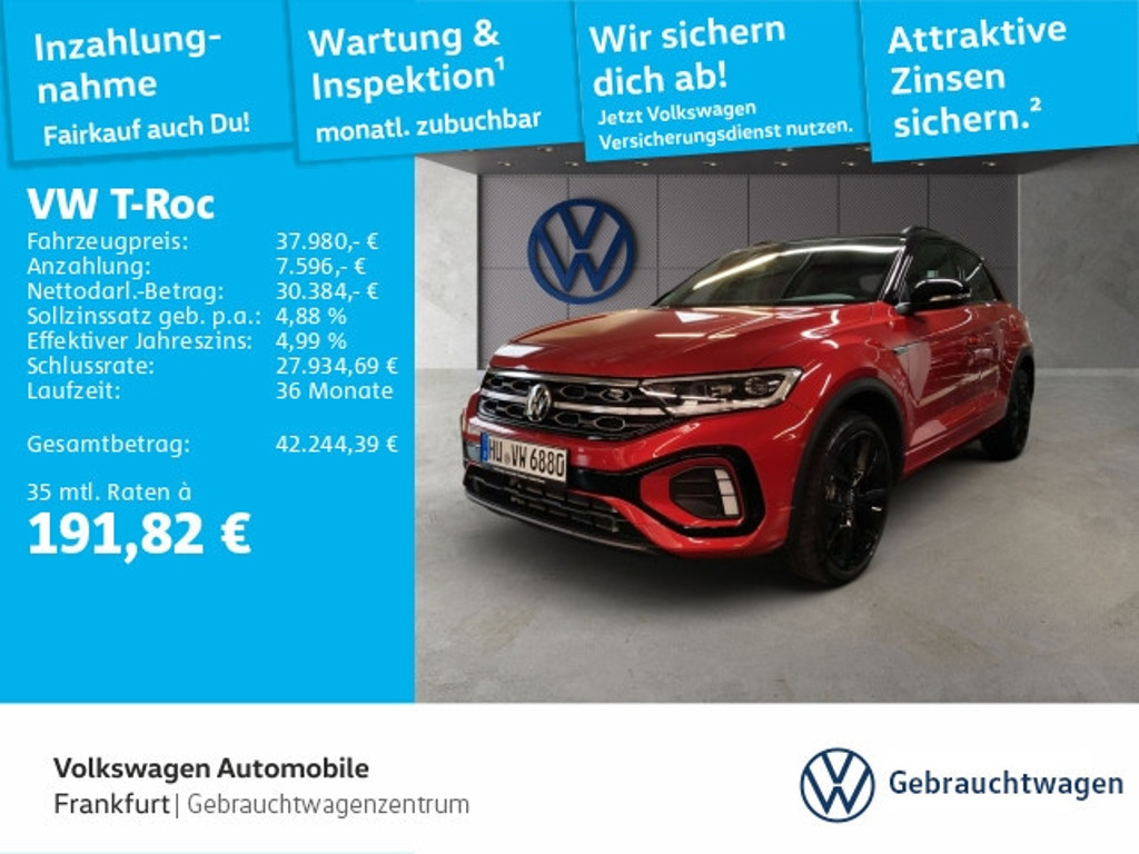 Volkswagen T-Roc DSG R-Line IQ.Drive 2.0 TSI