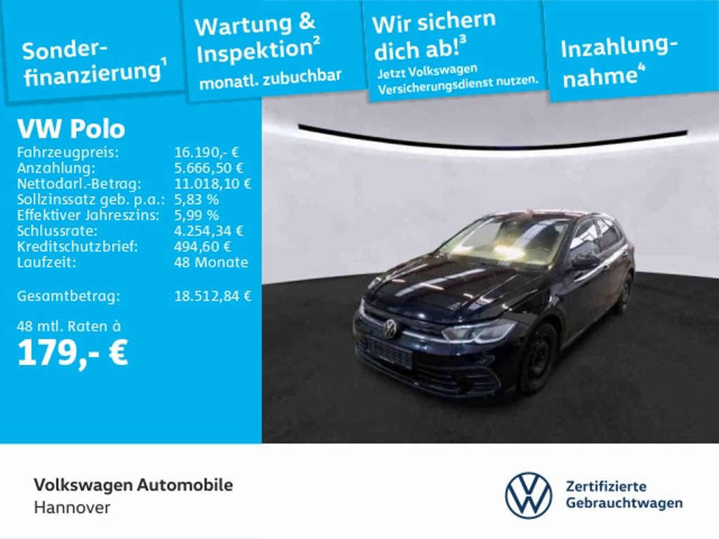 Volkswagen Polo DSG Life 1.0 TSI