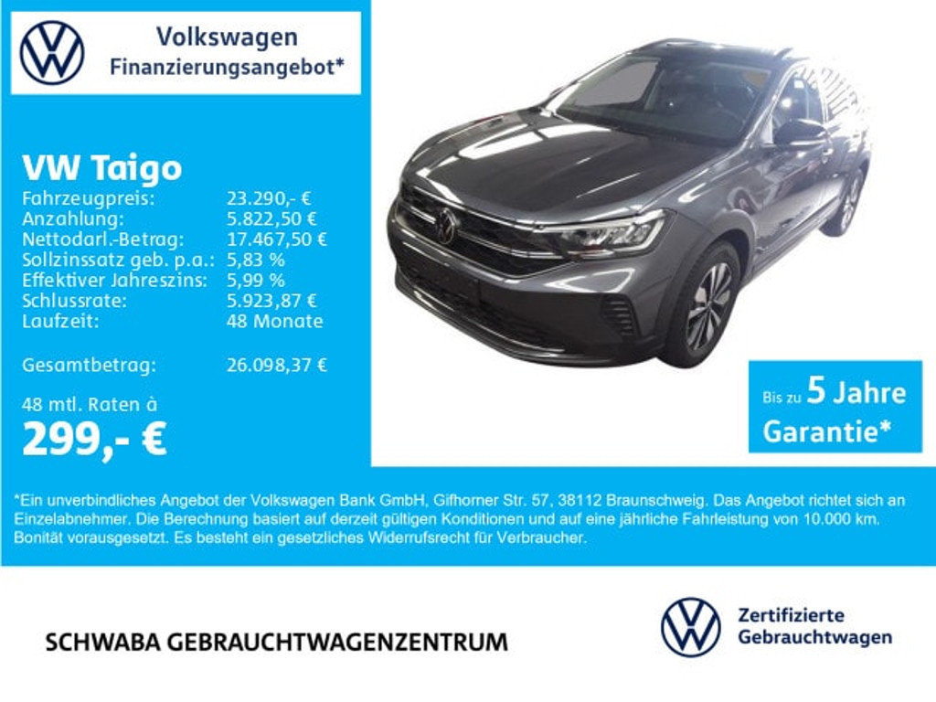 Volkswagen Taigo 1.0 TSI