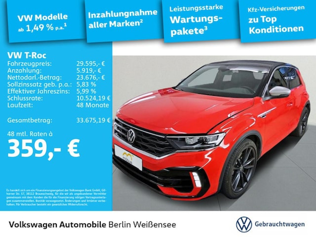 Volkswagen T-Roc 4Motion DSG 2.0 TSI