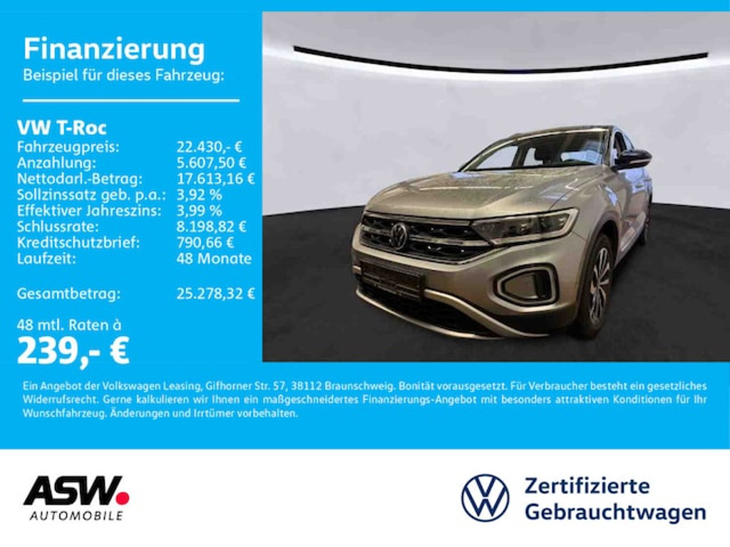 Volkswagen T-Roc Style 2.0 TDI