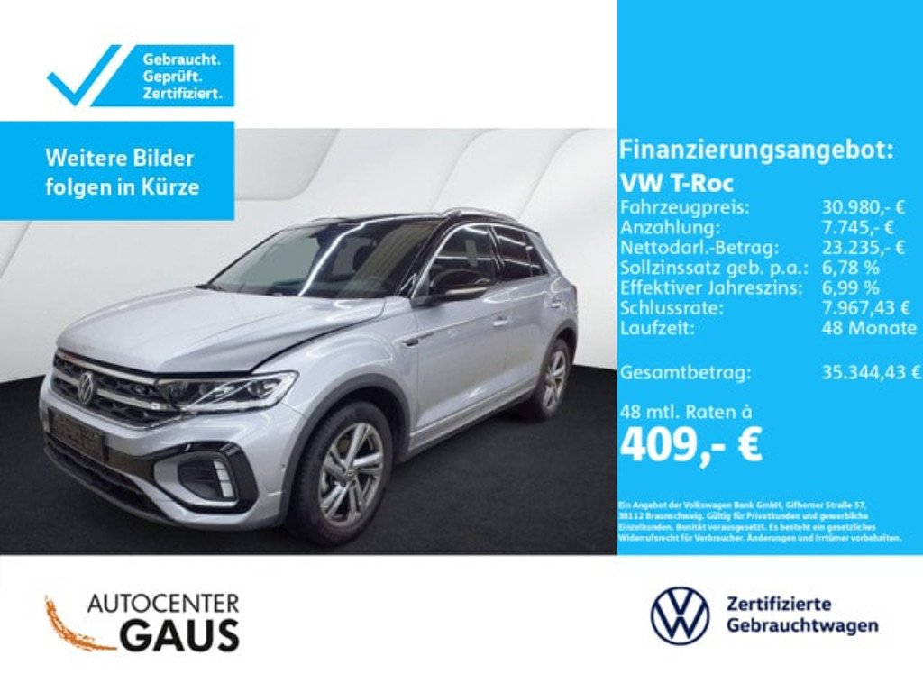 Volkswagen T-Roc DSG R-Line 1.5 TSI