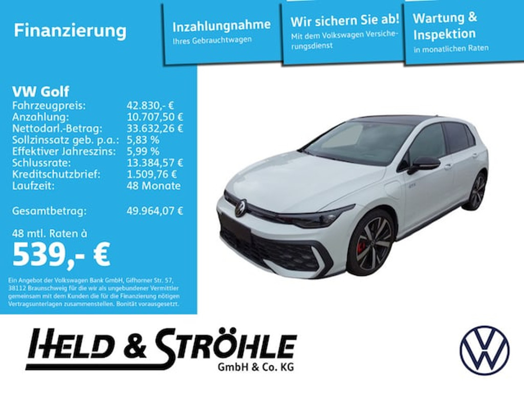 Volkswagen Golf Style GTE eHybrid