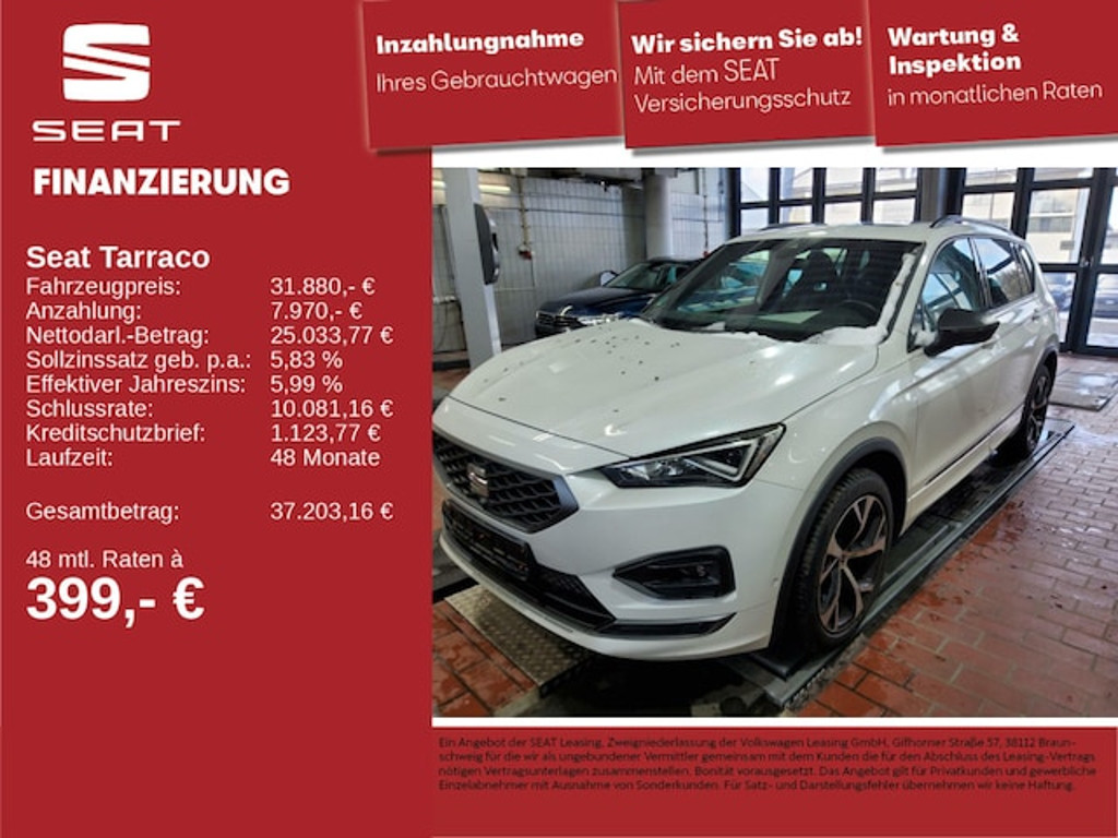 Seat Tarraco FR-lijn 2.0 TSI 4Drive