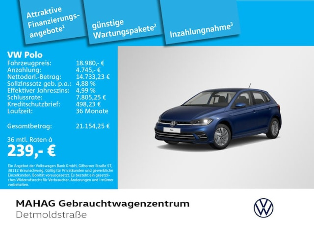 Volkswagen Polo DSG Style 1.0 TSI IQ.Drive