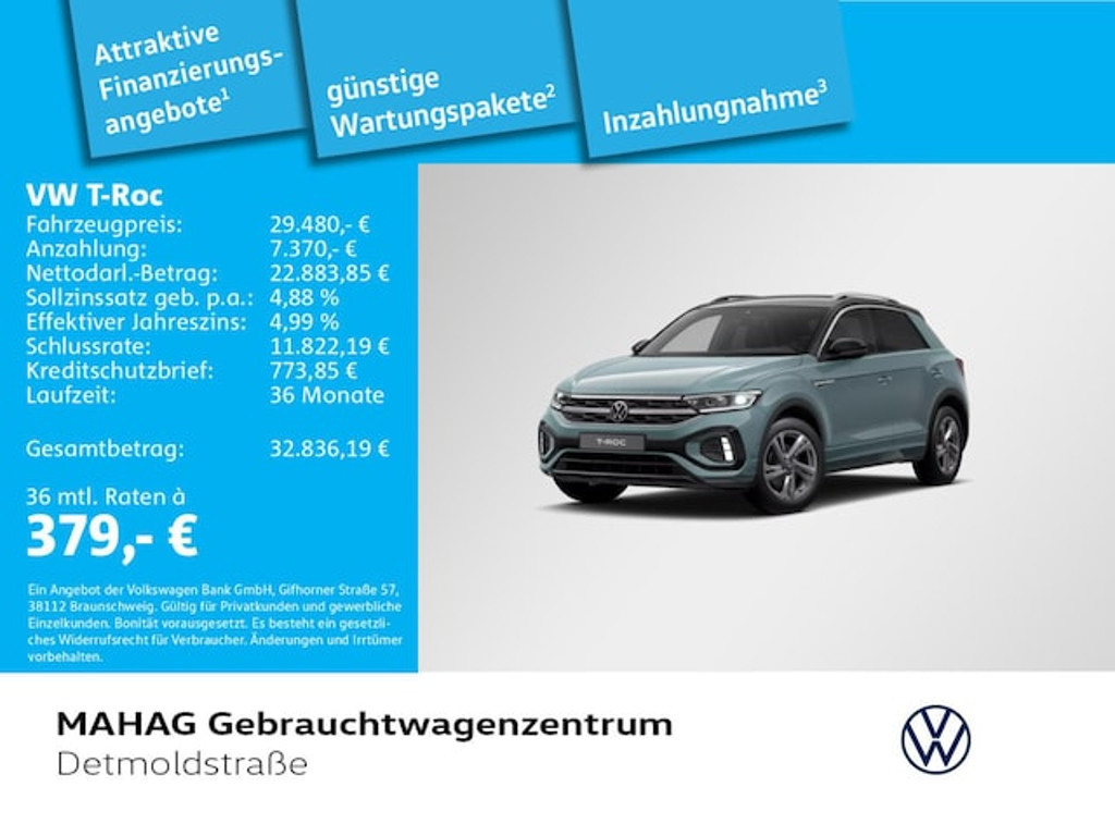 Volkswagen T-Roc R-Line 1.5 TSI