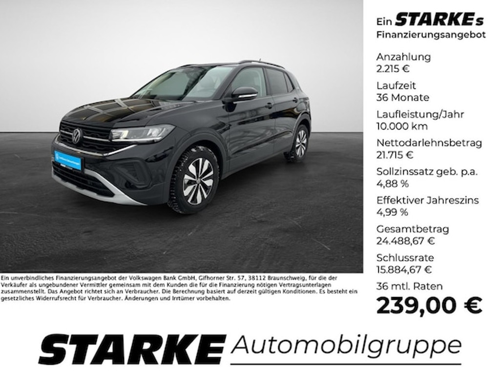 Volkswagen T-Cross 1.0 TSI