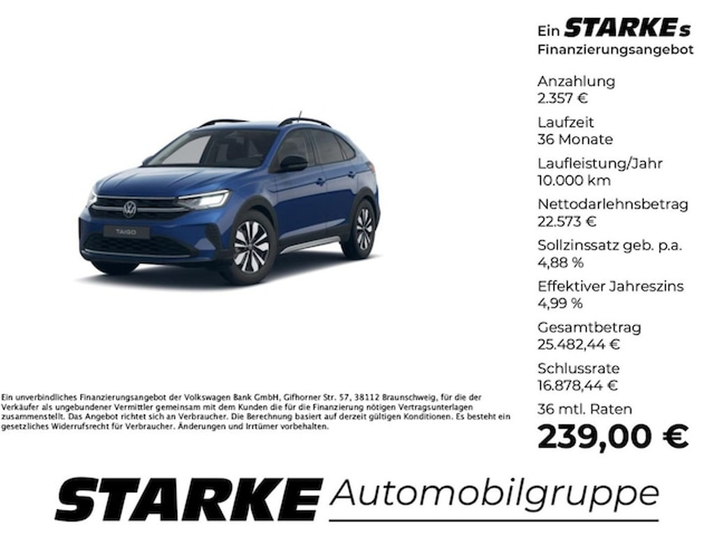 Volkswagen Taigo 1.0 TSI