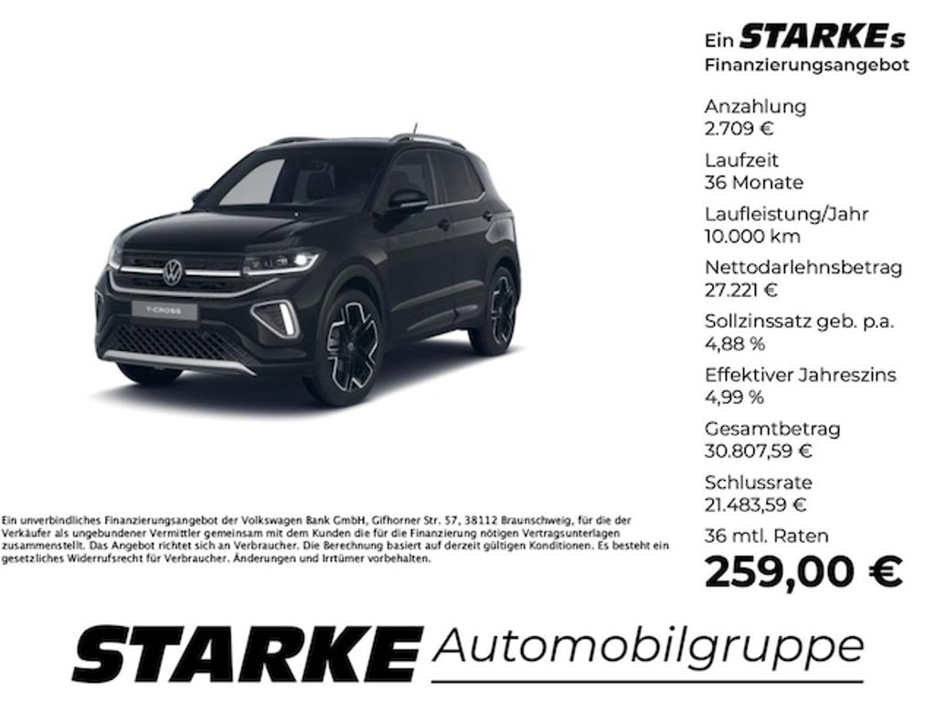 Volkswagen T-Cross DSG R-Line 1.5 TSI