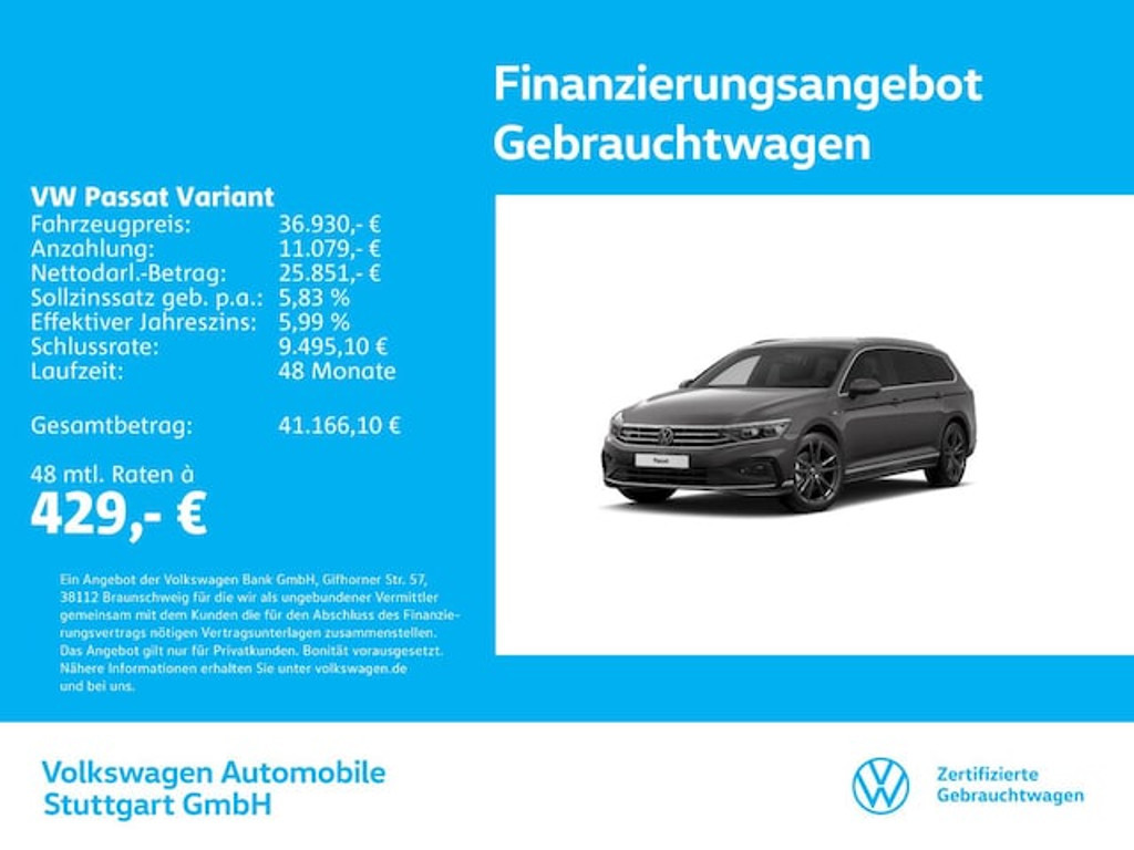 Volkswagen Passat Variant 2.0 TDI Elegance Elegance