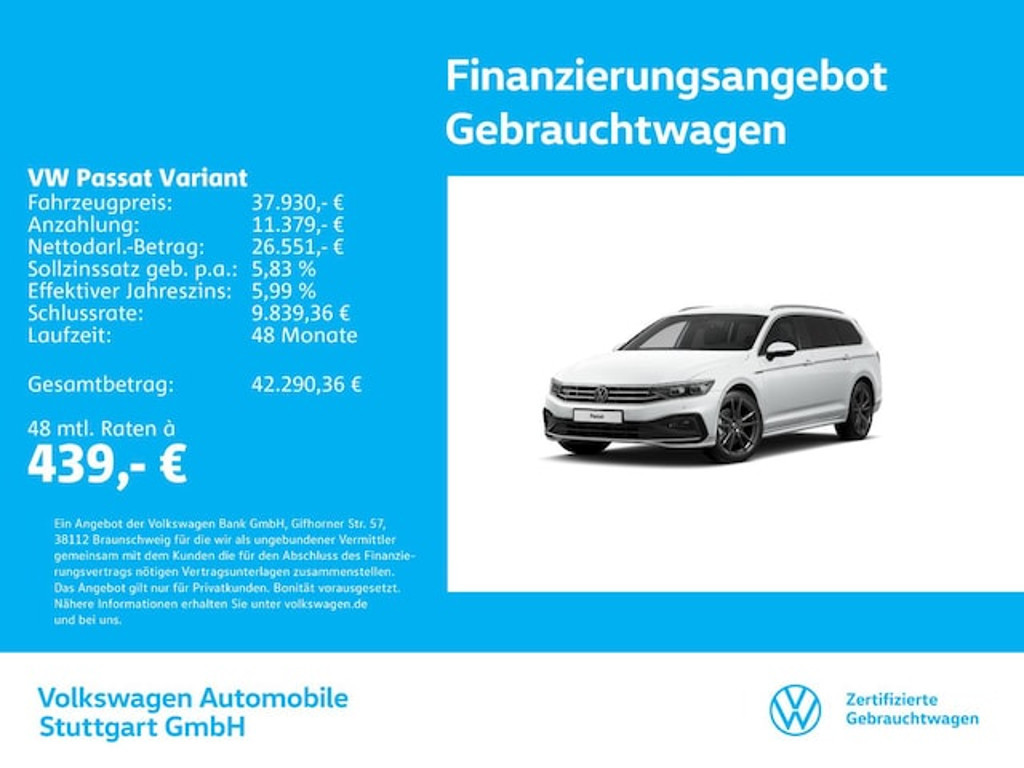 Volkswagen Passat Variant 2.0 TDI Elegance Elegance