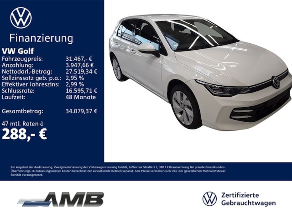 Volkswagen Golf Life eHybrid