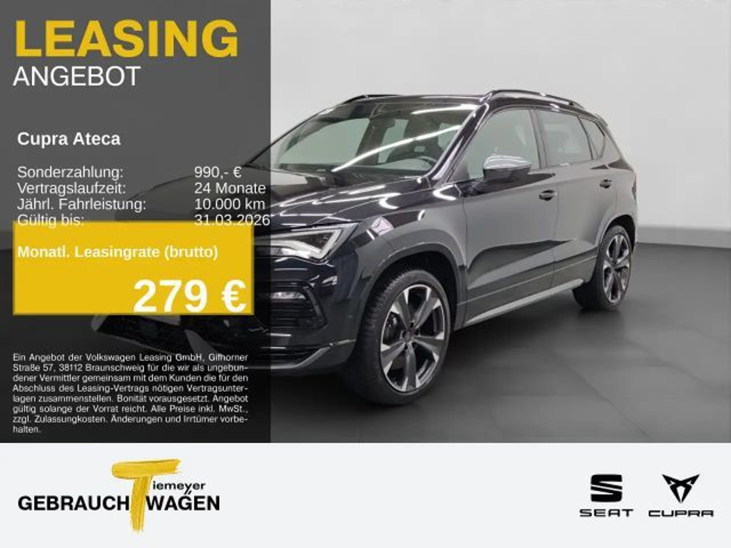 Cupra Ateca 2.0 TSI VZ
