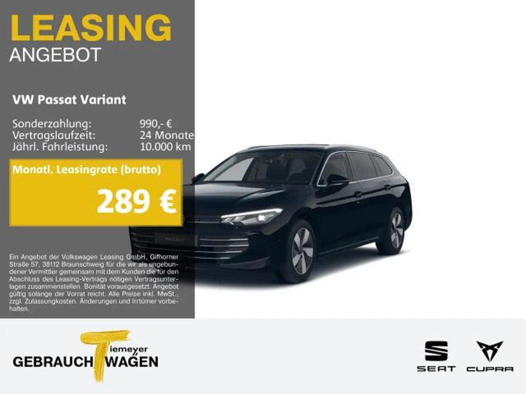 Volkswagen Passat Business DSG Variant IQ.Drive 1.5 eTSI