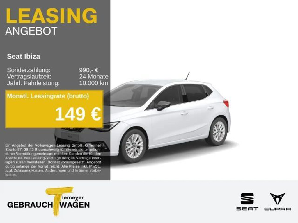 Seat Ibiza 1.0 TSI Xcellence DSG