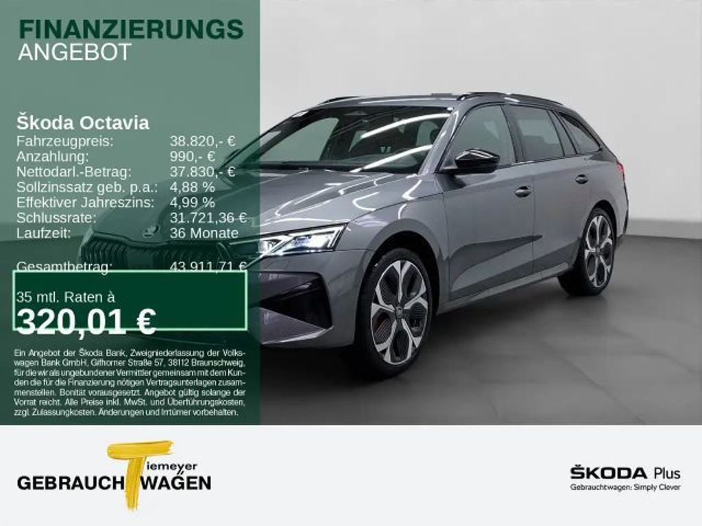 Skoda Octavia Combi RS 2.0 TSI