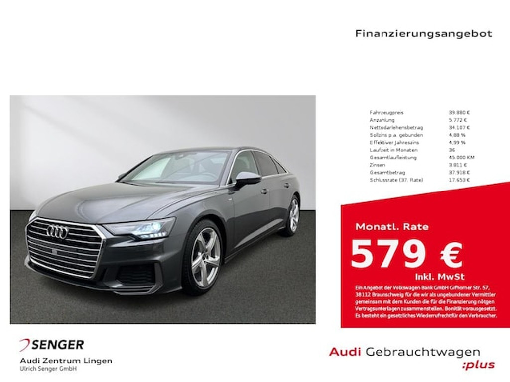 Audi A6 Sedan S-Tronic Sport 40 TDI