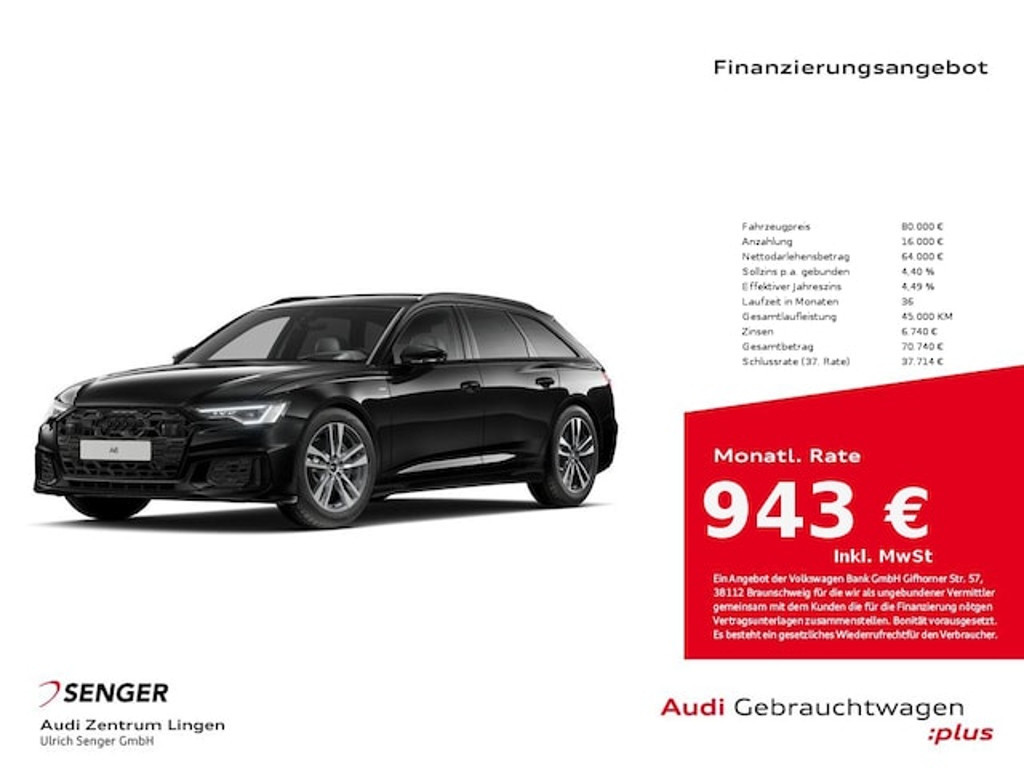 Audi A6 Avant S-Line S-Tronic 45 TFSI