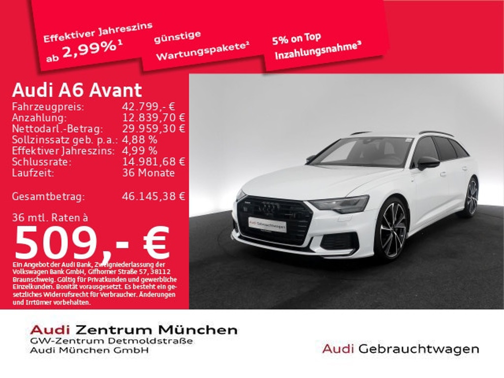 Audi A6 Avant Quattro S-Tronic Sport 45 TFSI