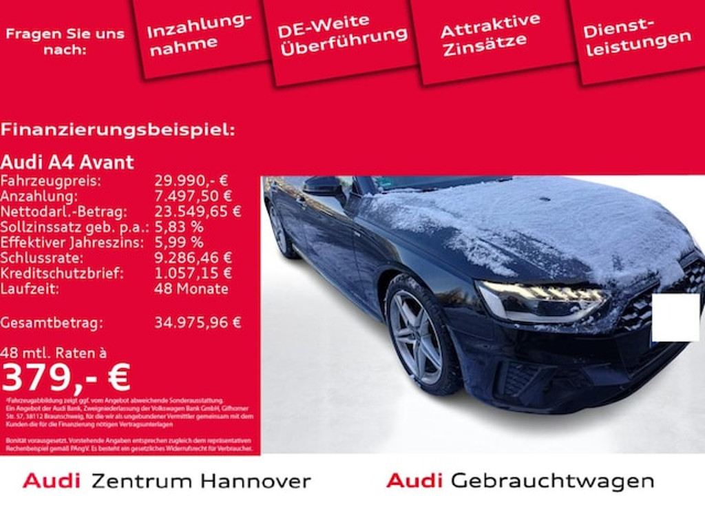 Audi A4 Avant S-Line S-Tronic 35 TFSI