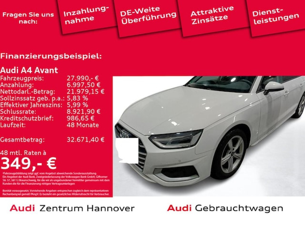 Audi A4 Avant S-Tronic 35 TFSI