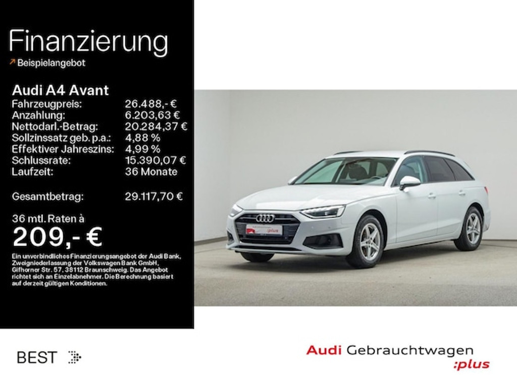 Audi A4 Avant S-Tronic 35 TDI