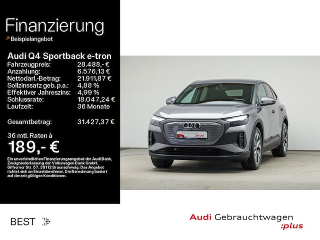 Audi Q4 e-tron Sportback 40