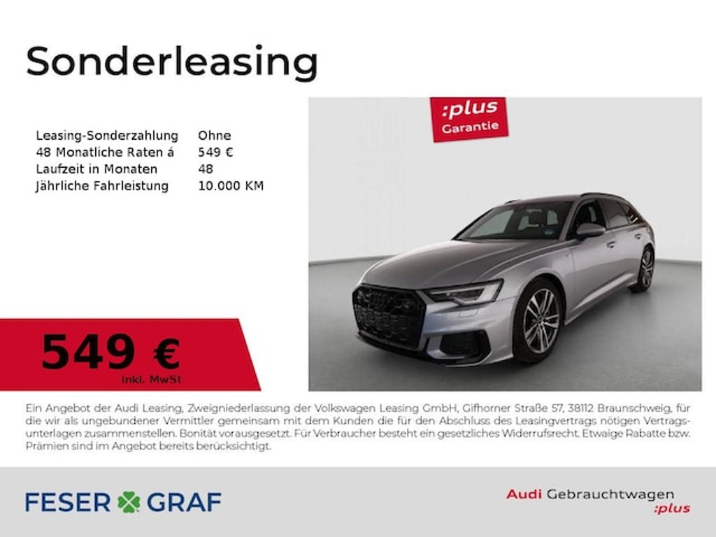 Audi A6 Avant Quattro S-Line S-Tronic Hybride 50 TFSI