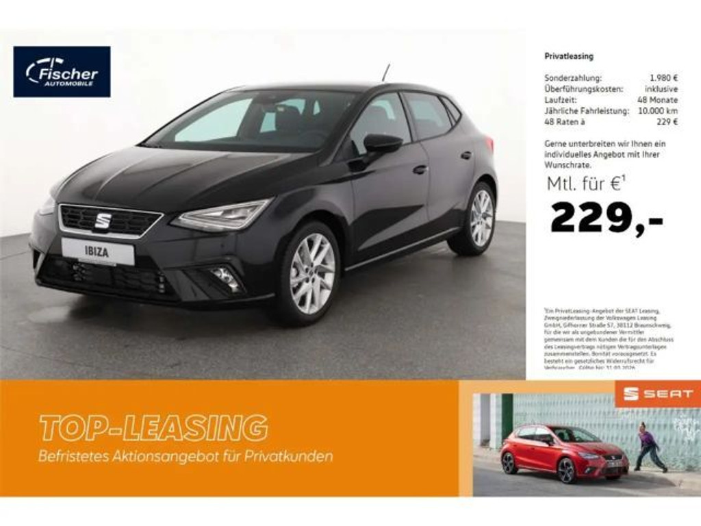 Seat Ibiza FR-lijn 1.0 TSI