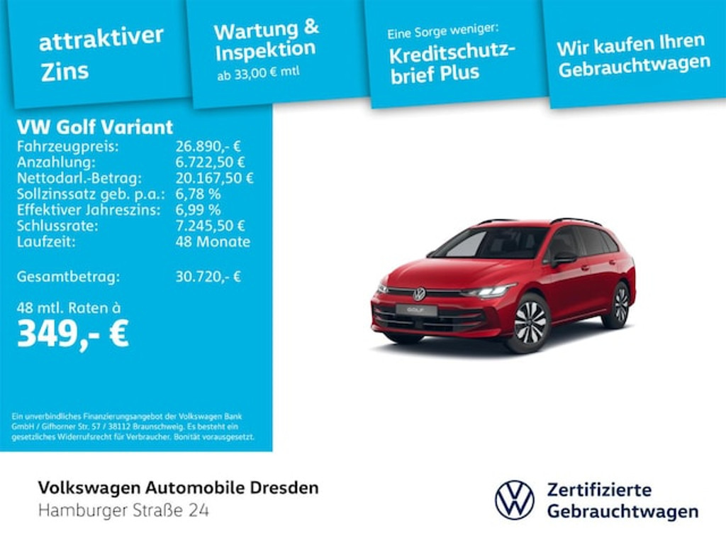 Volkswagen Golf Variant 1.5 TSI