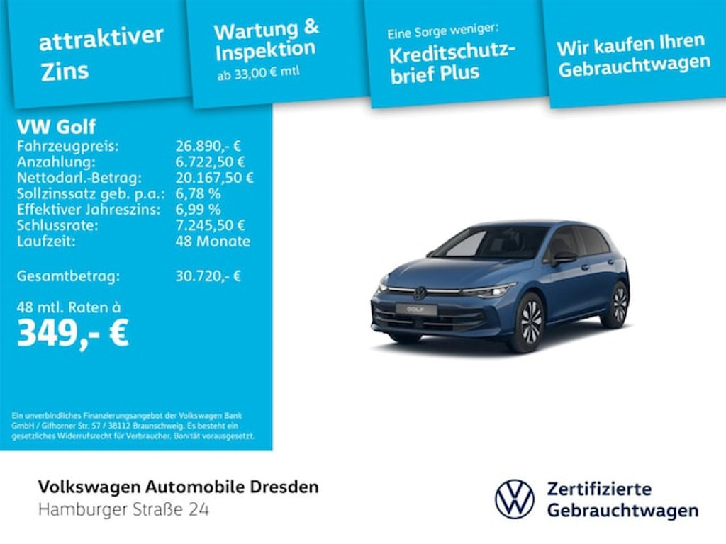 Volkswagen Golf 1.5 TSI