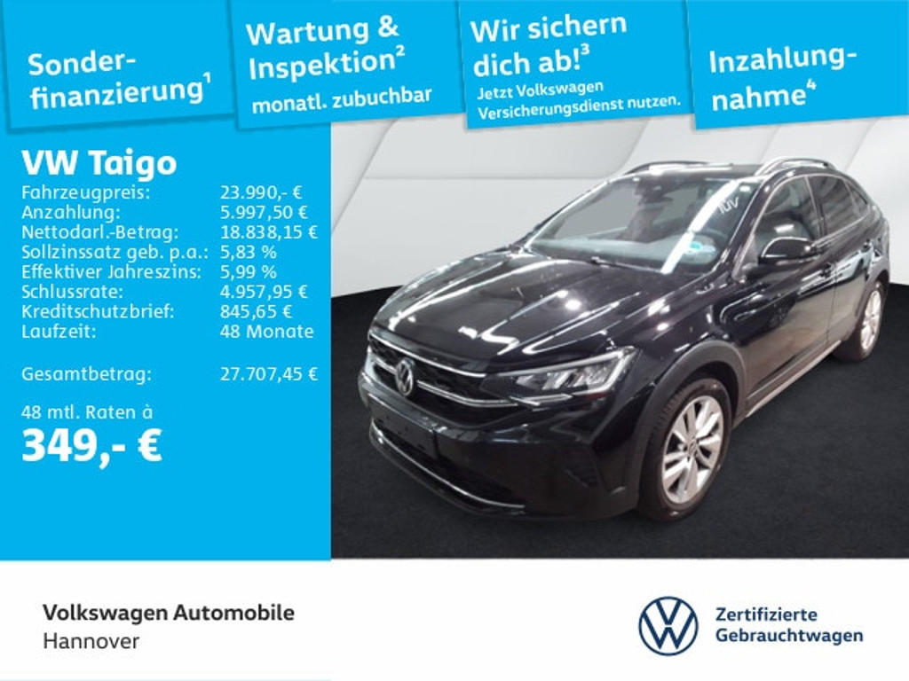 Volkswagen Taigo DSG 1.0 TSI