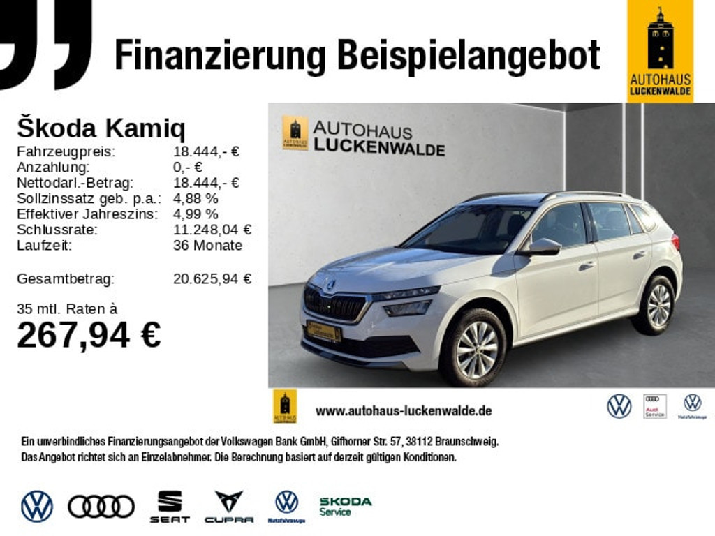 Skoda Kamiq Ambition 1.0 TSI