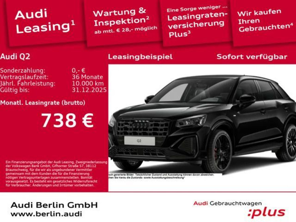 Audi Q2 Quattro S-Line S-Tronic 40 TFSI