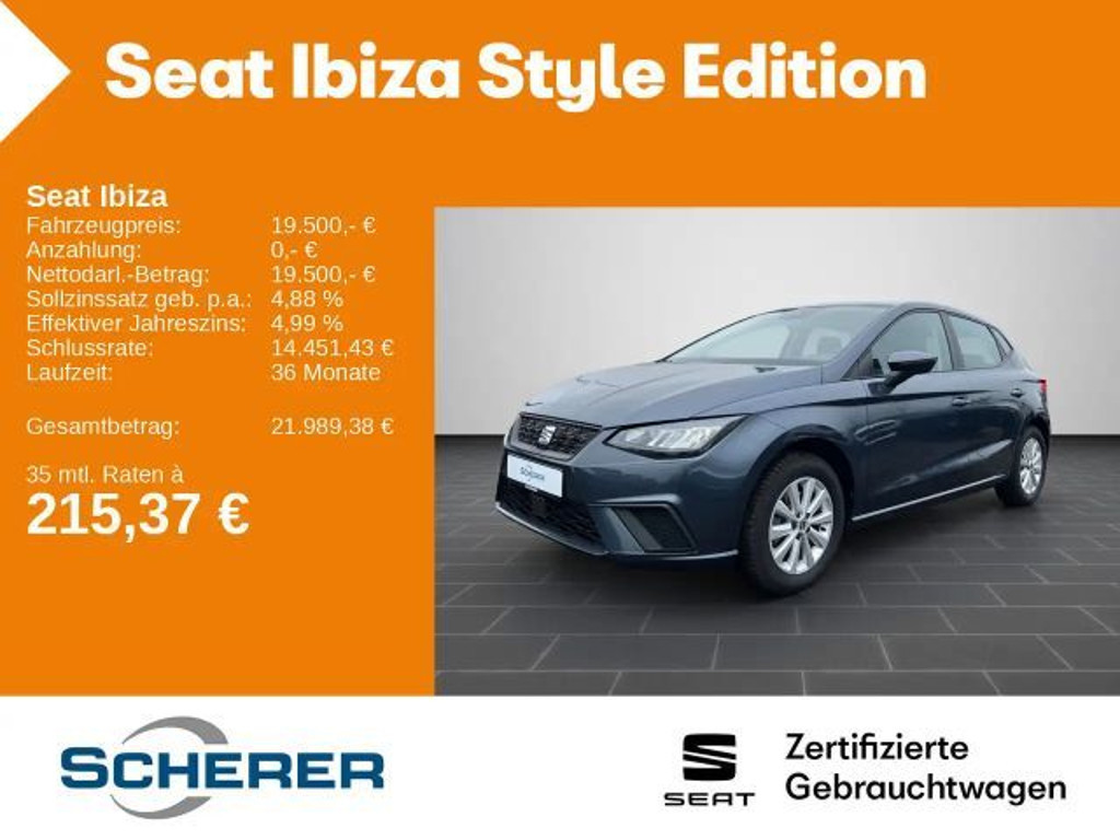 Seat Ibiza Style 1.0 TSI DSG